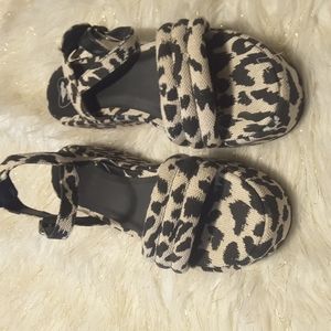 Rocketdog leopard print sandals